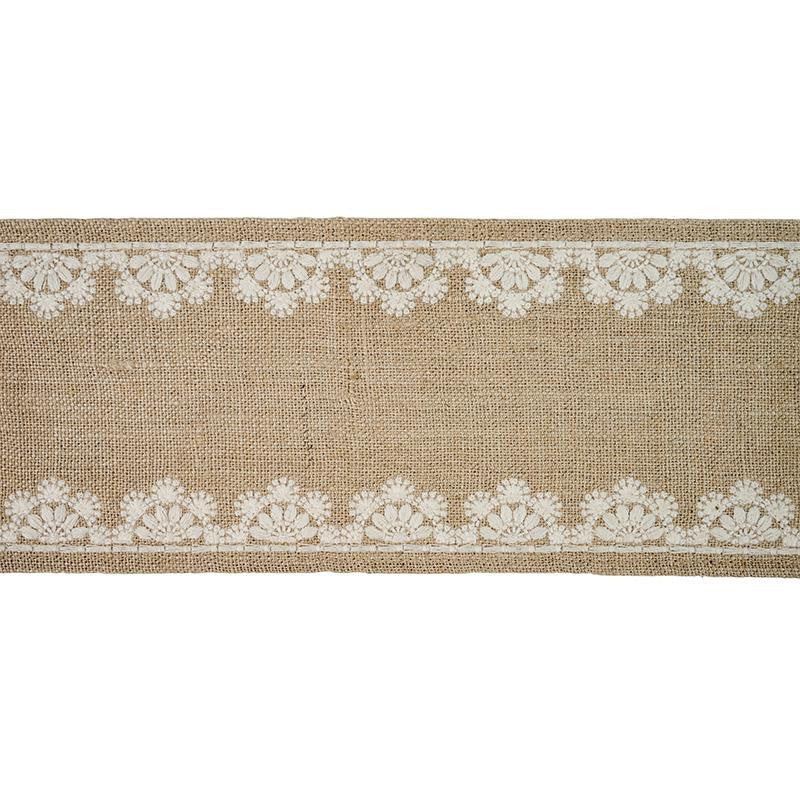 Cecily Tape Natural 77573 by Schumacher Designer Trim New Traditional Ii - Swanky Fabrics -