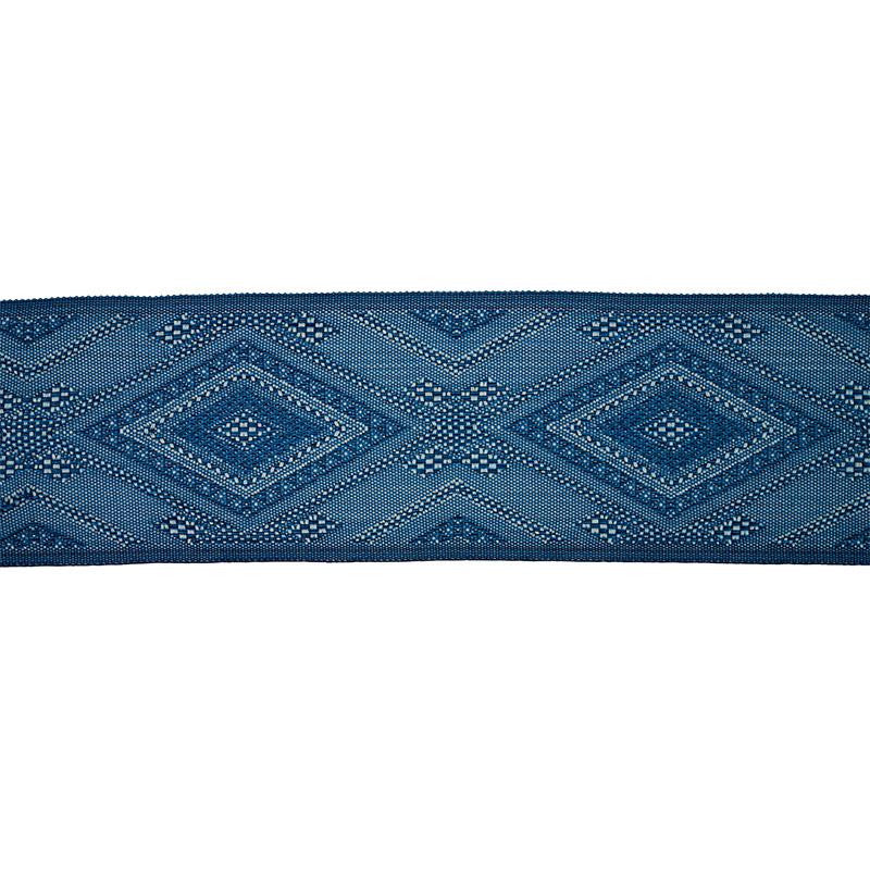 Boulton Tape Blue 77591 by Schumacher Trim New Traditional - Fabric Carolina -