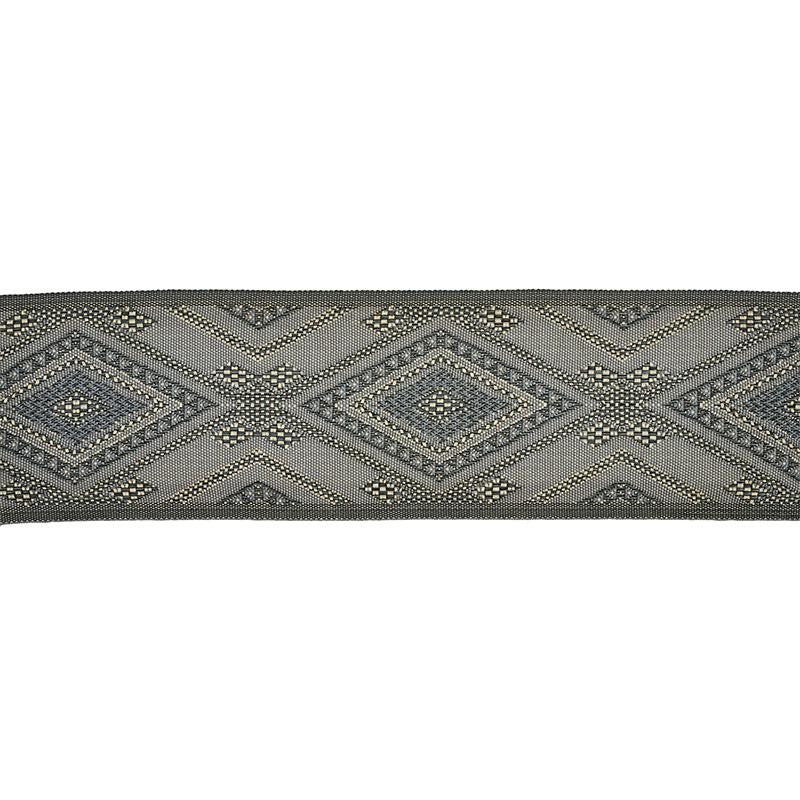 Boulton Tape Charcoal 77592 by Schumacher Trim New Traditional Ii - Fabric Carolina -