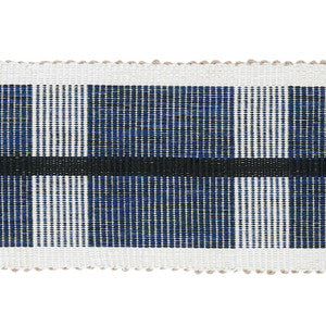 Calcada Tape Wide Midnight 78972 by Schumacher Trim