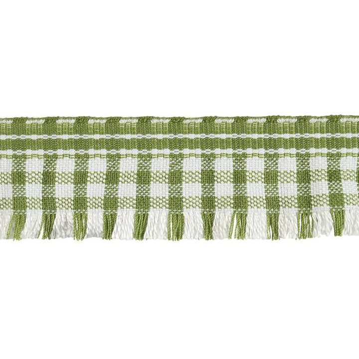Rosaly Tape Green 79390 by Schumacher Designer Trim Marie-Chantal - Swanky Fabrics -