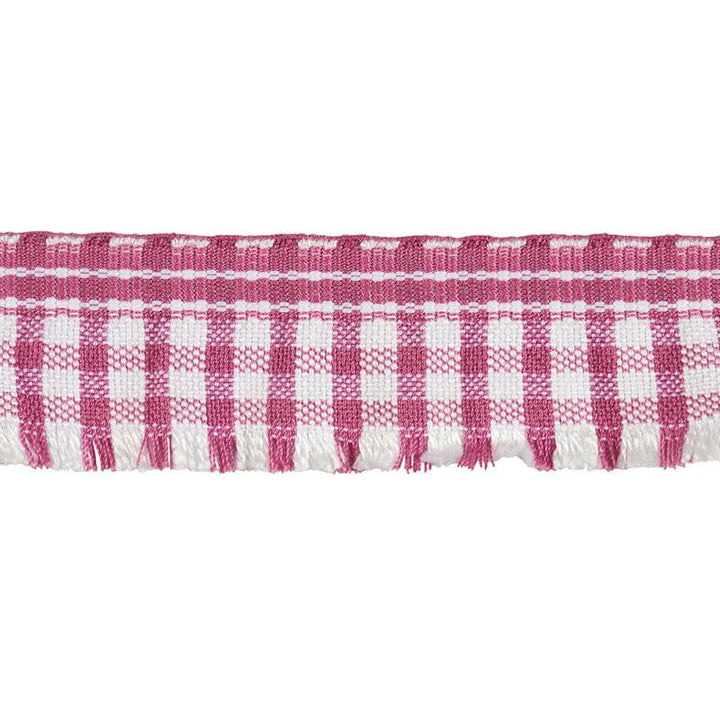 Rosaly Tape Pink 79391 by Schumacher Designer Trim Marie-Chantal - Swanky Fabrics -