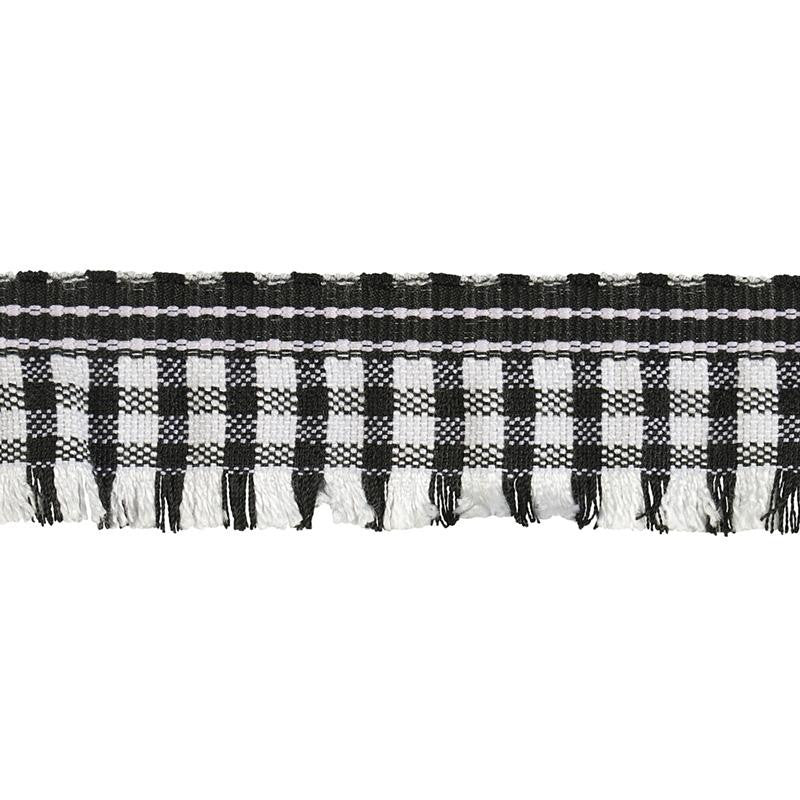 Rosaly Tape Black 79393 by Schumacher Trim Marie-Chantal - Fabric Carolina -