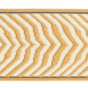 Arcure Ripple Tape Mustard 79700 by Schumacher Trim