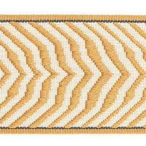 Arcure Ripple Tape Mustard 79700 by Schumacher Trim