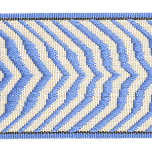 Arcure Ripple Tape Bluebell 79701 by Schumacher Trim