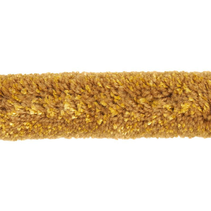 Tuft Braid Tape Mustard 79731 by Schumacher Designer Trim Neisha Crosland - Swanky Fabrics -