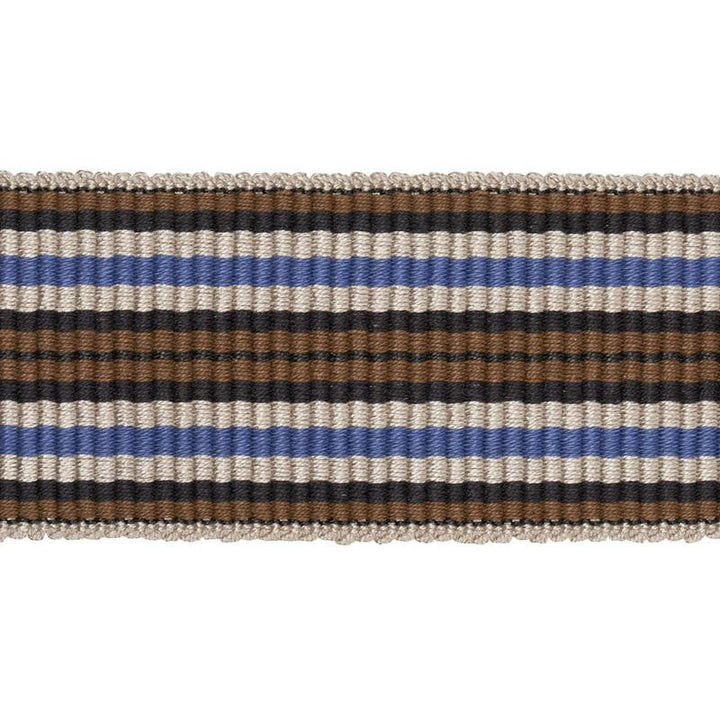 Topaki Stripe Tape Medium Bluebell 79750 by Schumacher Trim Neisha Crosland - Fabric Carolina -