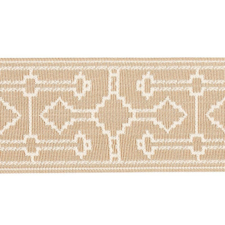 Filbert Tape Natural 75288 by Schumacher Trim Natura - Fabric Carolina -