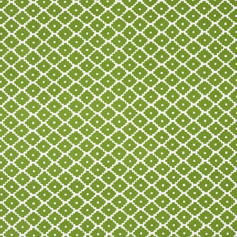 Ziggurat Green 174488 by Schumacher Fabric Happy Together 4.5" - Fabric Carolina -