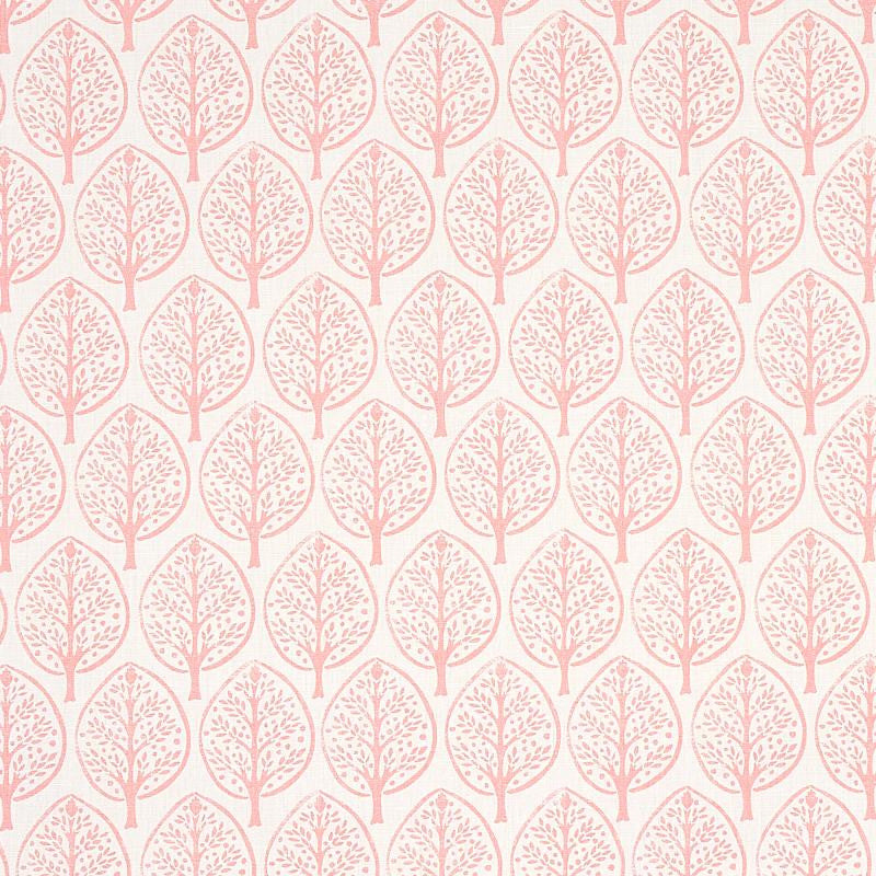 Mini Burchettes Pink 179141 by Schumacher Fabric Molly Mahon 13.5" - Fabric Carolina -