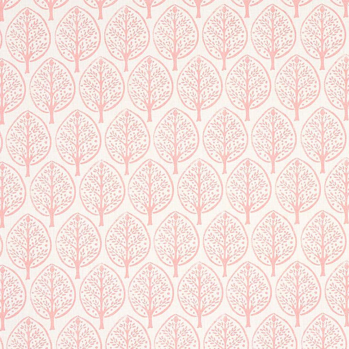 Mini Burchettes Pink 179141 by Schumacher Designer Fabric Molly Mahon 13.5" - Swanky Fabrics -