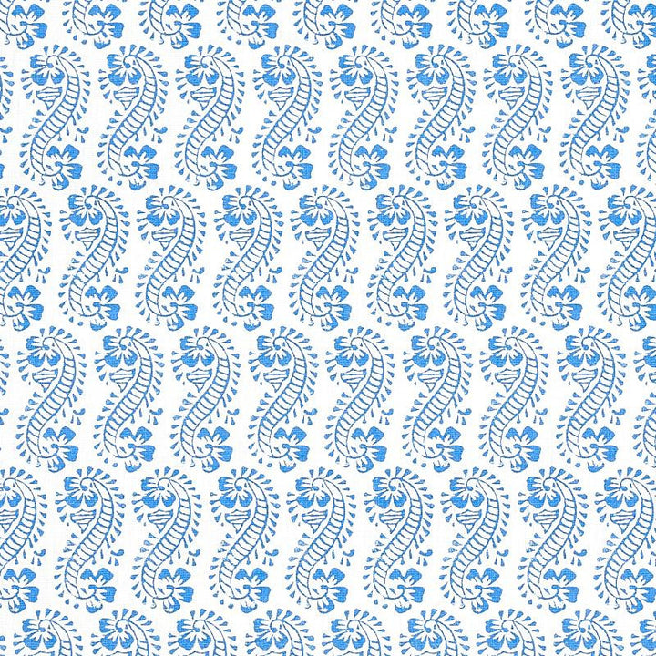 Lani Blue 179180 by Schumacher Fabric Molly Mahon 3.38" - Fabric Carolina -