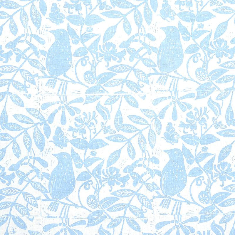 Bird & Bee Sky 179212 by Schumacher Designer Fabric Molly Mahon 54.0" - Swanky Fabrics -