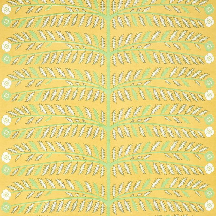 Thistle Mustard 179532 by Schumacher Fabric Neisha Crosland 53.0" - Fabric Carolina -