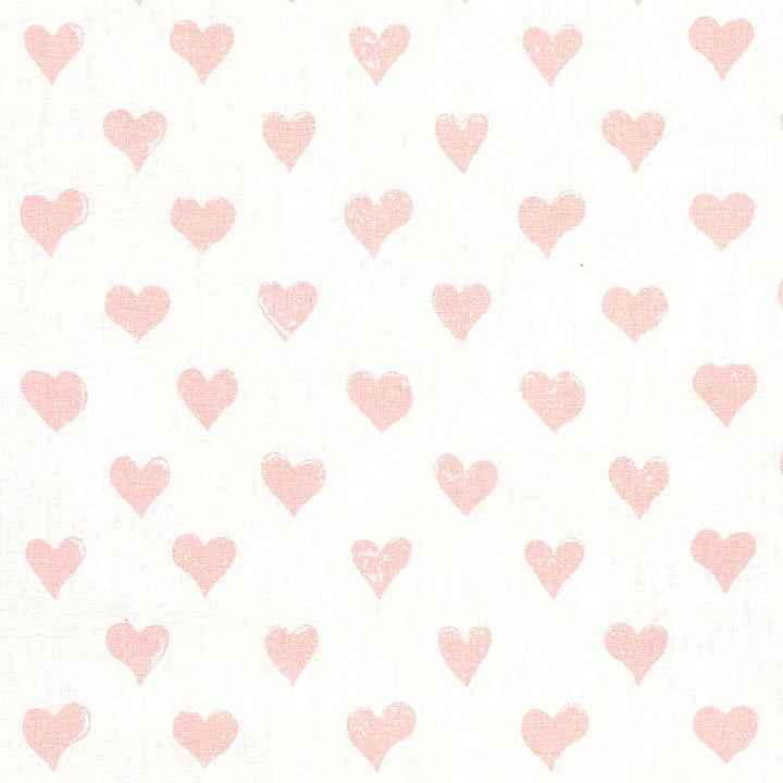 Hearts Pink 179590 by Schumacher Fabric Molly Mahon 13.5" - Fabric Carolina -