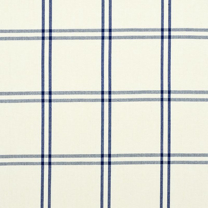 Luberon Plaid Blue 55716 by Schumacher Fabric New Traditional 5.38" - Fabric Carolina -