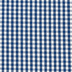 Barnet Cotton Check Navy 64628 by Schumacher Fabric