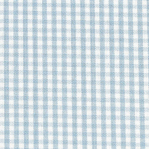 Barnet Cotton Check Sky 64629 by Schumacher Fabric