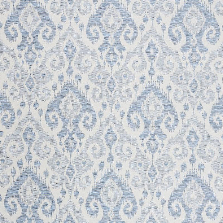 Dedra Sky 77360 by Schumacher Designer Fabric New Traditional 13.75" - Swanky Fabrics -
