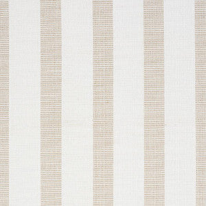 Ketley Performance Stripe Natural 77560 by Schumacher Fabric