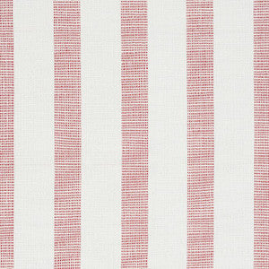 Ketley Performance Stripe Red 77561 by Schumacher Fabric