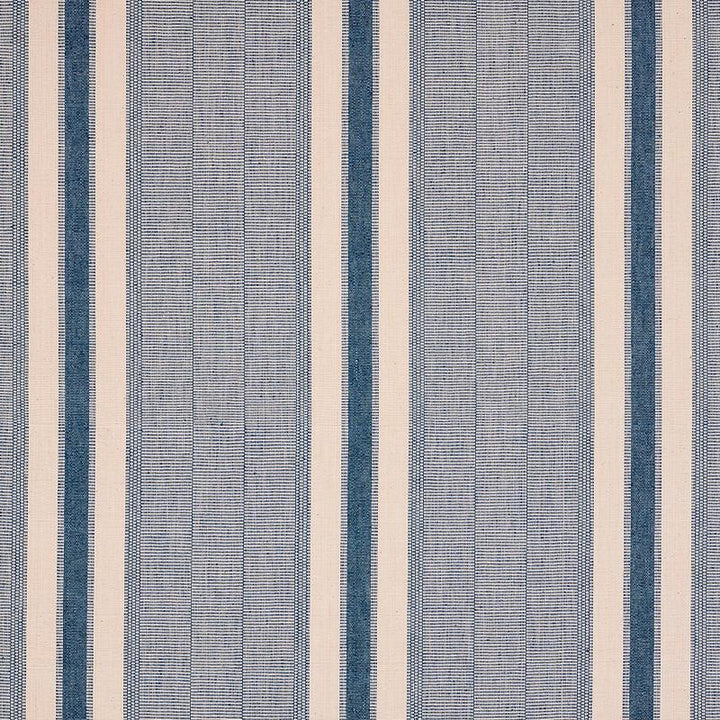 Ipala Hand Woven Stripe Ocean 78830 by Schumacher Fabric A Rum Fellow 9.38" - Fabric Carolina -