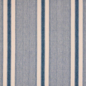 Ipala Hand Woven Stripe Ocean 78830 by Schumacher Fabric