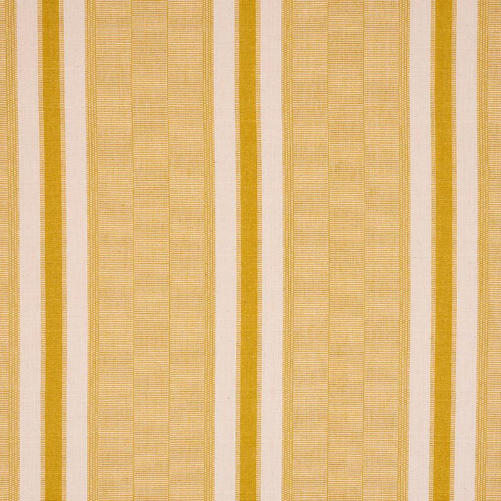 Ipala Hand Woven Stripe Yellow 78833 by Schumacher Fabric A Rum Fellow 9.38" - Fabric Carolina -