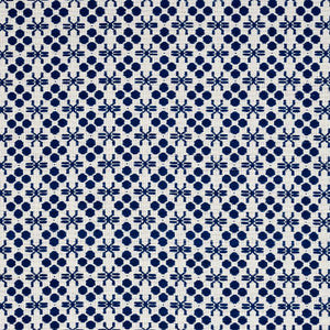 Lempa Hand Woven Indigo 78880 by Schumacher Fabric