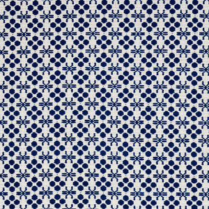 Lempa Hand Woven Indigo 78880 by Schumacher Fabric