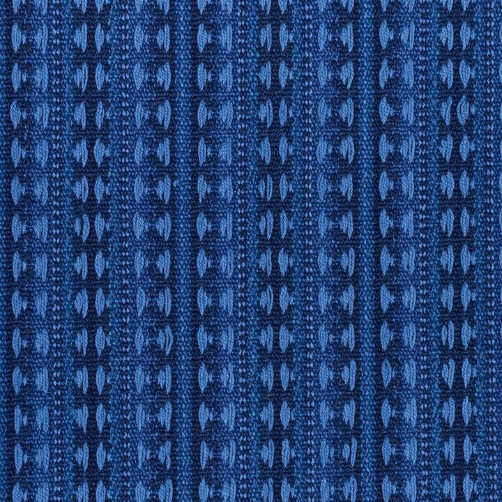 Tarnby Stripe Indigo 79081 by Schumacher Fabric Scandinavian Modern 3.75" - Fabric Carolina -