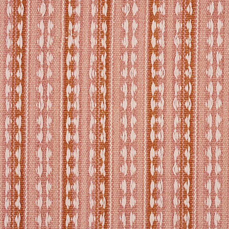 Schumacher Fabric Tarnby Stripe Coral 79082 - 2 Yards