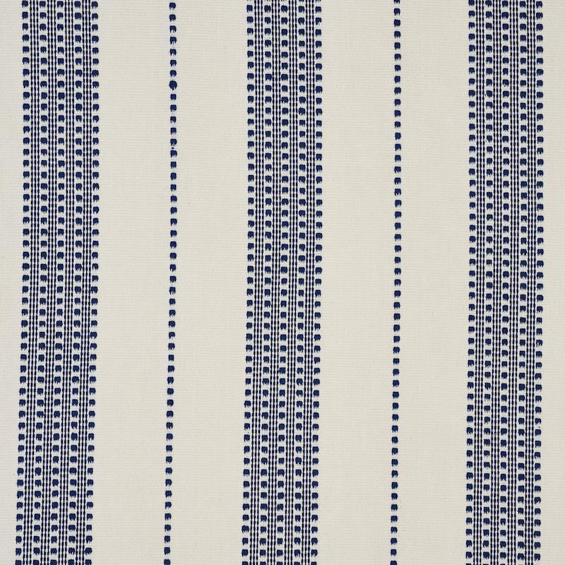 Lubeck Stripe Navy 79090 by Schumacher Fabric Scandinavian Modern - Fabric Carolina -