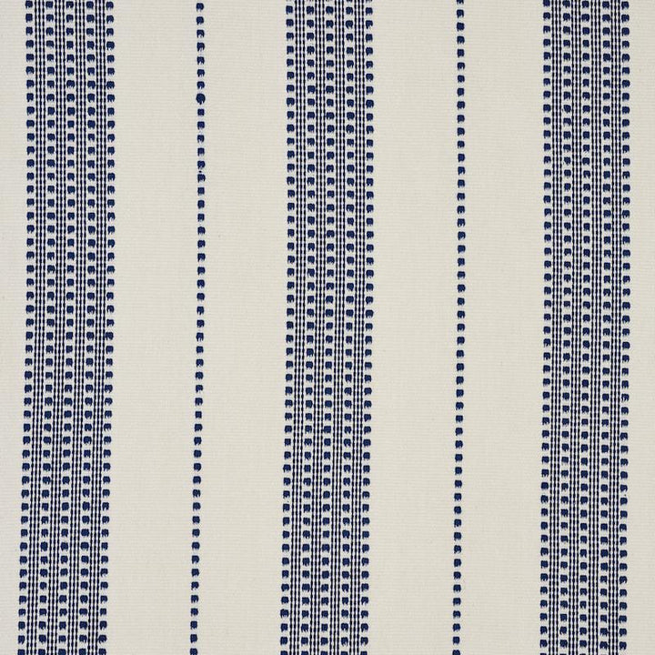 Lubeck Stripe Navy 79090 by Schumacher Fabric Scandinavian Modern - Fabric Carolina -