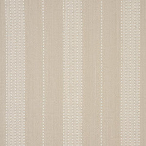 Lubeck Stripe Natural 79091 by Schumacher Fabric