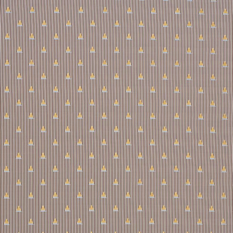 Ludus Stripe Brown 79362 by Schumacher Fabric Misterioso 3.0" - Fabric Carolina -