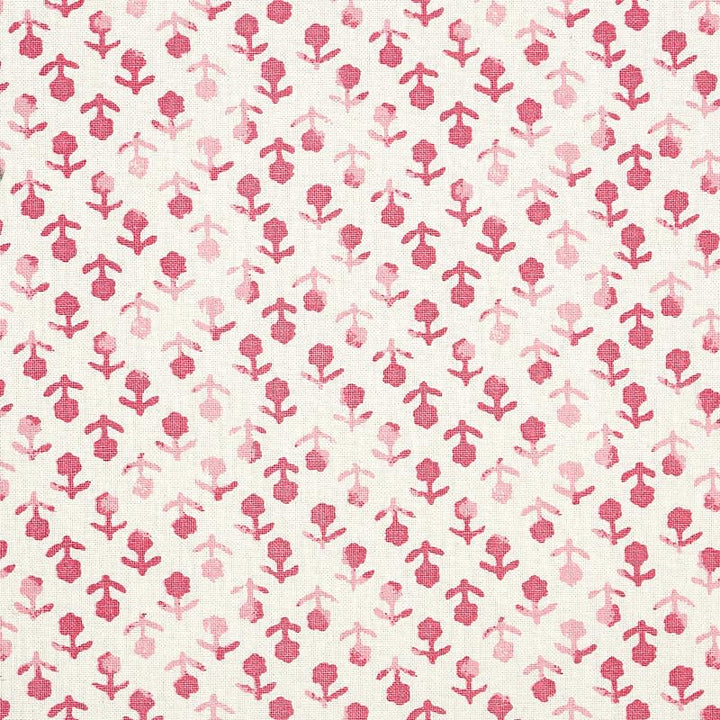 Beatriz Handprint Pink 179350 by Schumacher Fabric Jacaranda 4.38" - Fabric Carolina -