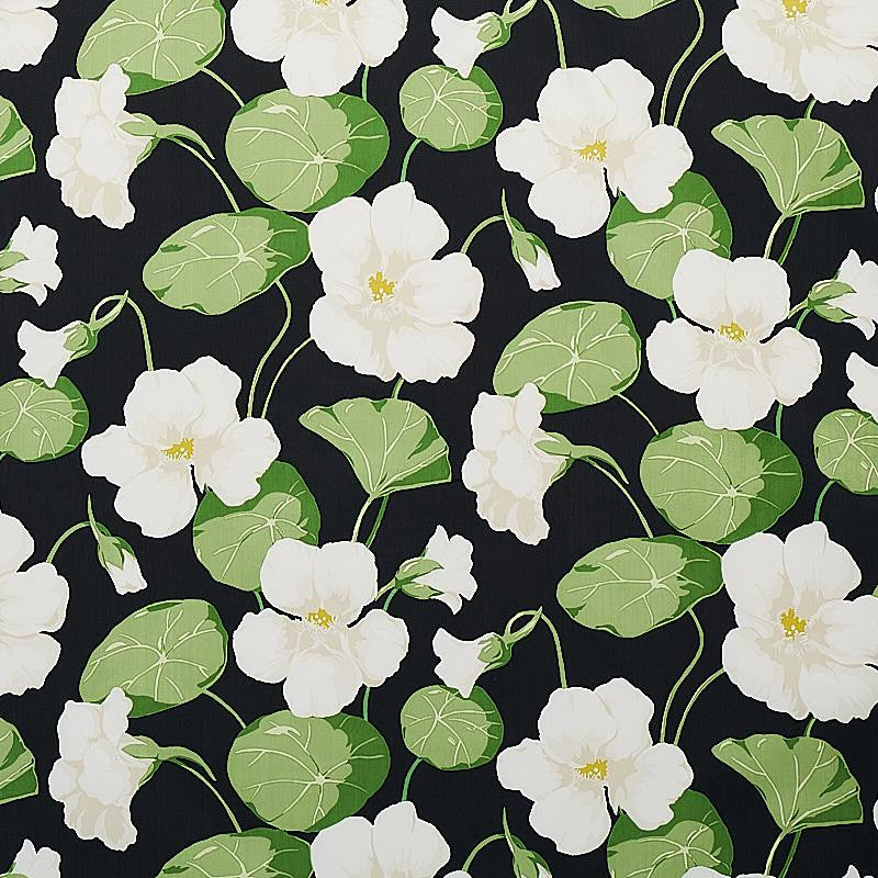 Nasturtium Noir 179490 by Schumacher Designer Fabric Signature Schumacher 18.0" - Swanky Fabrics -