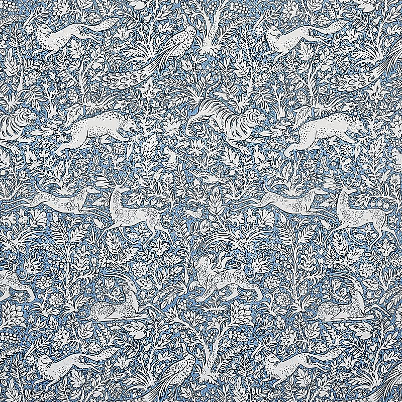 Khan'S Park Chambray 2603275 by Schumacher Designer Fabric Luxe Lodge 26.0" - Swanky Fabrics -