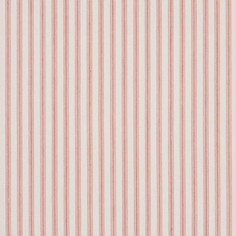 Wellfleet Ticking Stripe Pink 60074 by Schumacher Designer Fabric New Traditional - Swanky Fabrics -