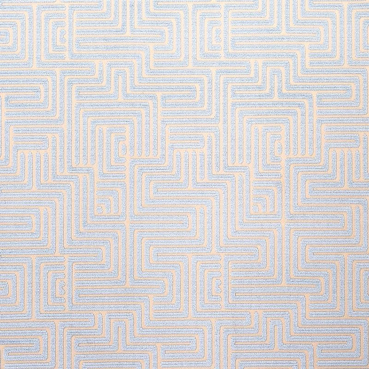 Lisboa Velvet Sky 72954 by Schumacher Fabric Cut & Patterned Velvets 6.67" - Fabric Carolina -