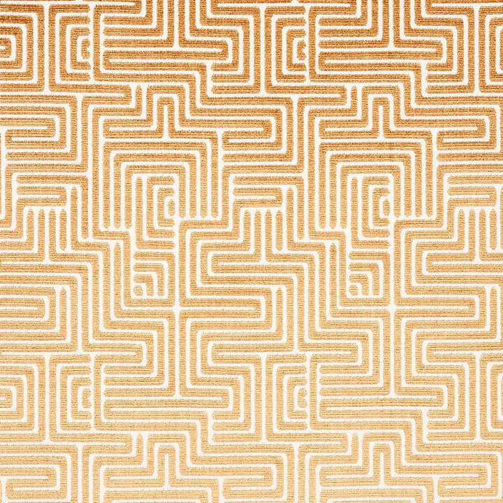 Lisboa Velvet Gold 72955 by Schumacher Fabric Cut & Patterned Velvets 6.67" - Fabric Carolina -