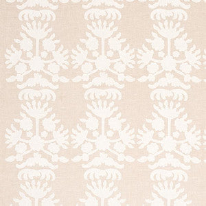 Cybele Embroidery Natural 79472 by Schumacher Fabric