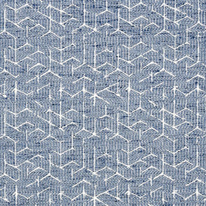 Coleridge Jacquard Blue 80120 by Schumacher Fabric