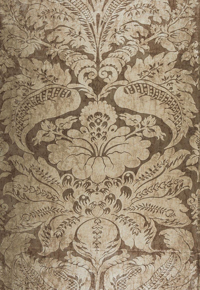 Cordwain Damask Mica 65870 by Schumacher Fabric COLLECTION-NAME-TBA-65870 38% Linen, 37% Viscose, 25% Polyester Wyzenbeek 25,000 Horizontal: 27.5 and Vertical: 42.5 55 - Fabric Carolina -