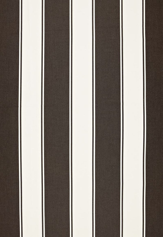 Cannes Awning Stripe Java 65891 by Schumacher Fabric Cote-D'azure 100% Solution Wyzenbeek 24,000 Horizontal: 9 and Vertical: - 54 - Fabric Carolina -