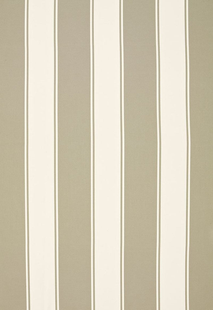 Cannes Awning Stripe Driftwood 65893 by Schumacher Designer Fabric Cote-D'azure 100% Solution Wyzenbeek 24,000 Horizontal: 9 and Vertical: - 54 - Swanky Fabrics -