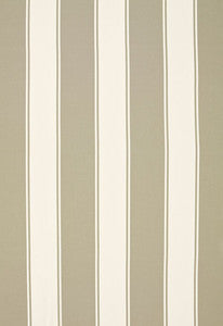 Cannes Awning Stripe Driftwood 65893 by Schumacher Fabric