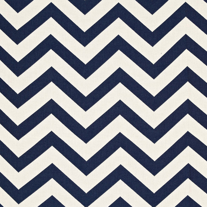 Antibes Chevron Navy 65920 by Schumacher Fabric Schumacher Fabric Antibes Chevron Navy 65920Fabric SOLUTION DYED ACRYLIC 100% MEXICO </p><p>Repeat: H: HORZ. 9" (23CM) , V: VERT. 4 1/2" (11CM) 54 - Fabric Carolina -
